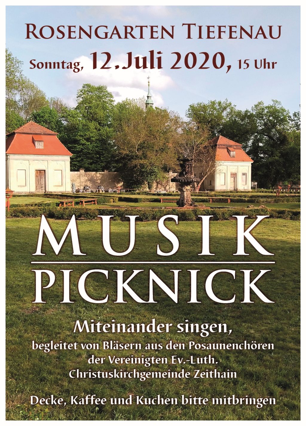 Musikpicknick 2020 Plakat