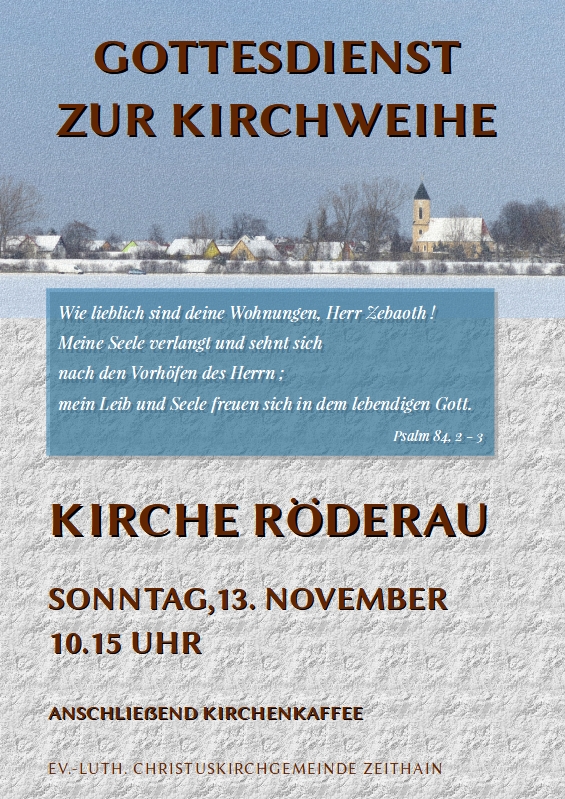 Plakat Kirchweih